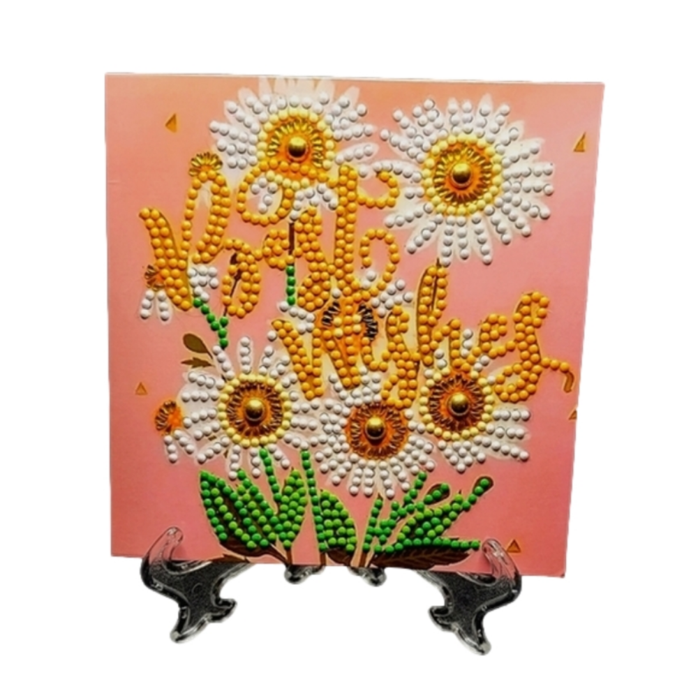 Best Wishes Flower Card (2 available)